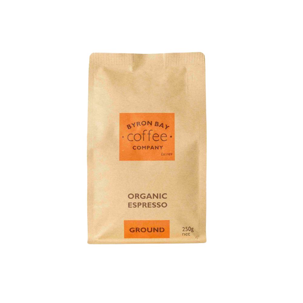 Byron Bay Coffee Company - Organic Expresso Ground | Mycotoxin Tested