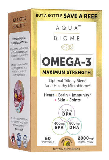 Enzyme Science - Aqua Biome Omega-3 Maximum Strength