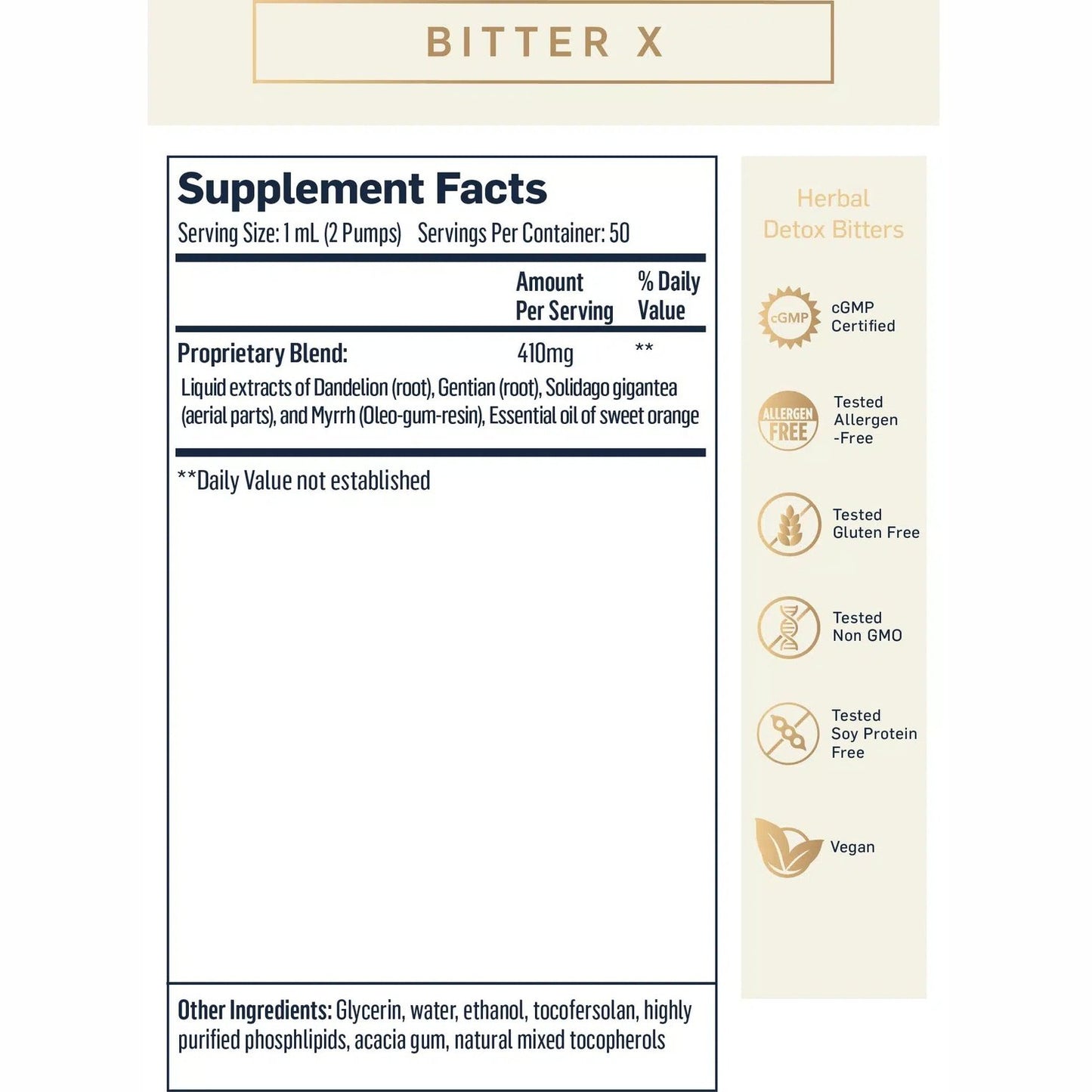 Quicksilver Scientific - Dr Shade's Bitter X