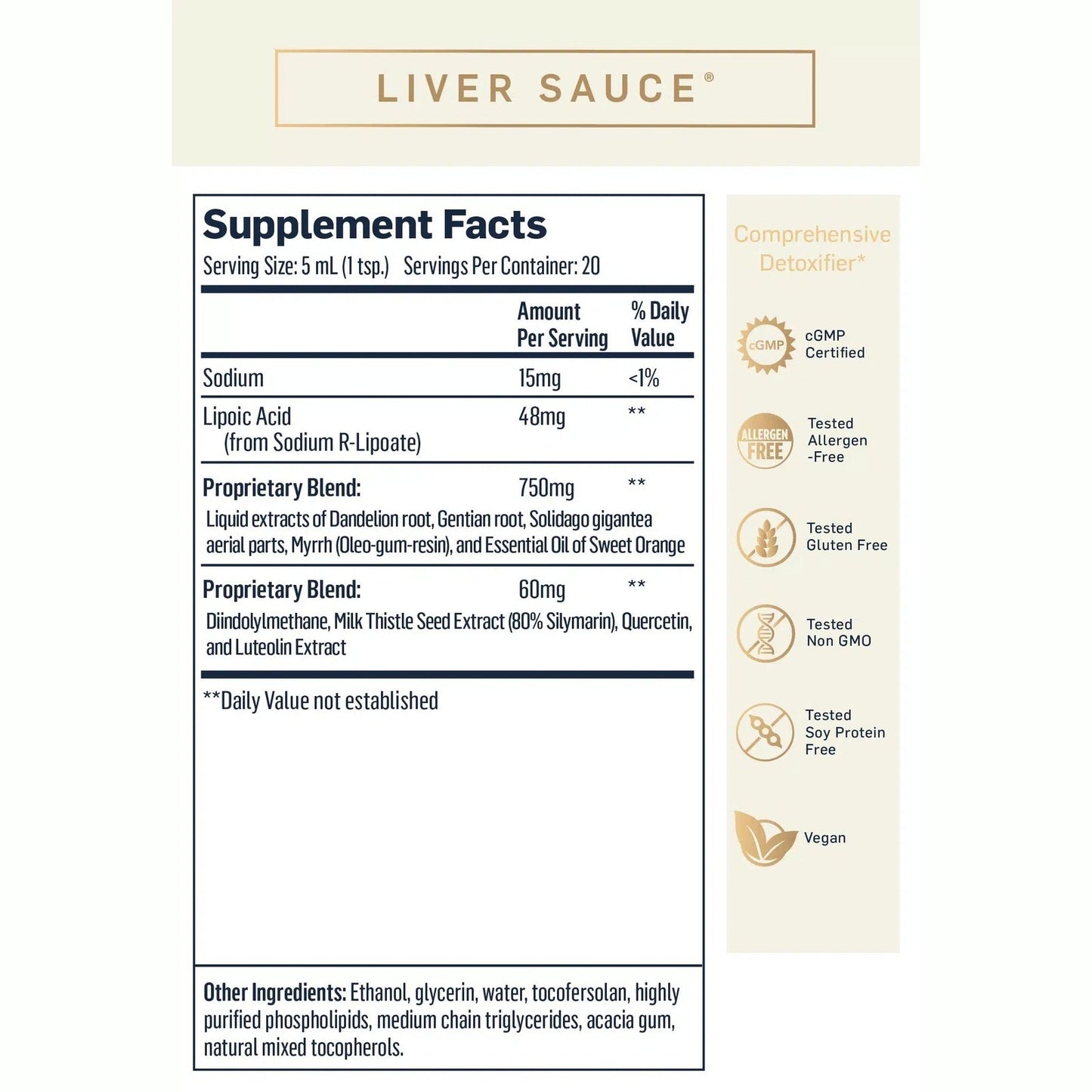 Quicksilver Scientific - Dr Shade's Liver Sauce