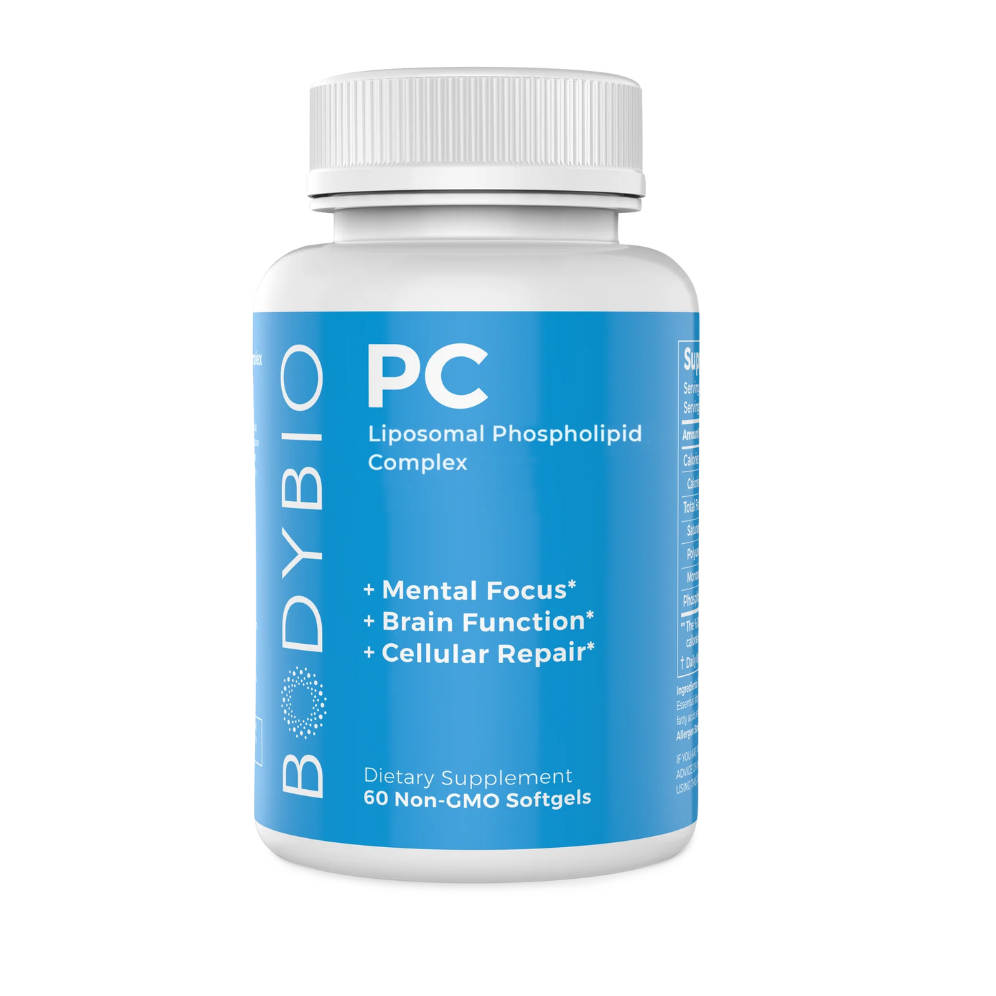 BodyBio - PC (Phosphatidylcholine) softgels