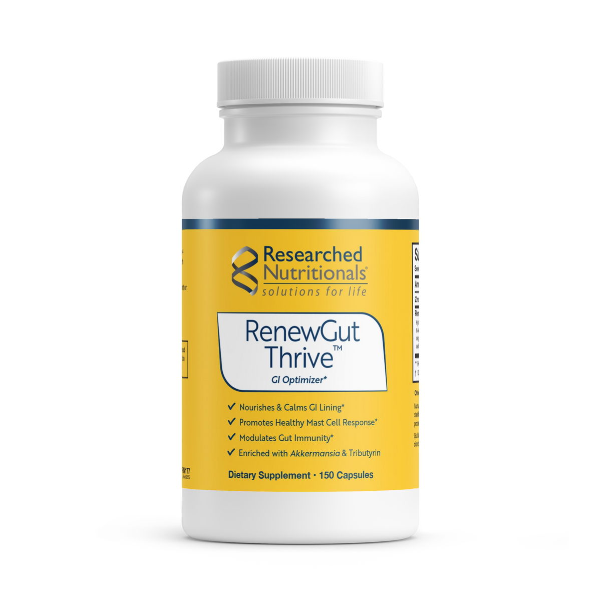 Researched Nutritionals- RenewGut Thrive