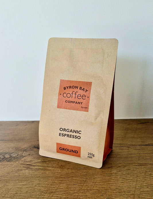 Byron Bay Coffee Company - Organic Expresso Ground  | Mycotoxin free