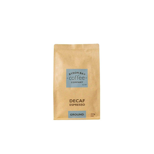 Byron Bay Coffee Company - Organic Decaf Expresso Ground | Mycotoxin Tested