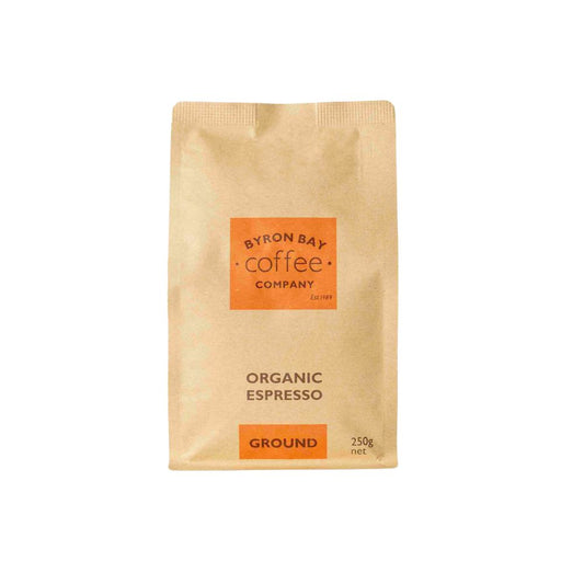 Byron Bay Coffee Company - Organic Expresso Ground  | Mycotoxin Tested