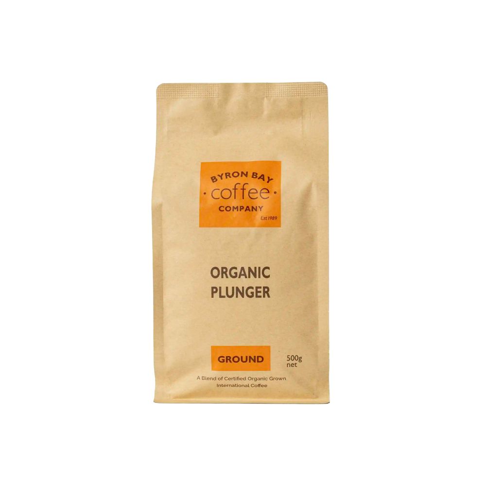 Byron Bay Coffee Company - Organic Plunger Ground | Mycotoxin Tested