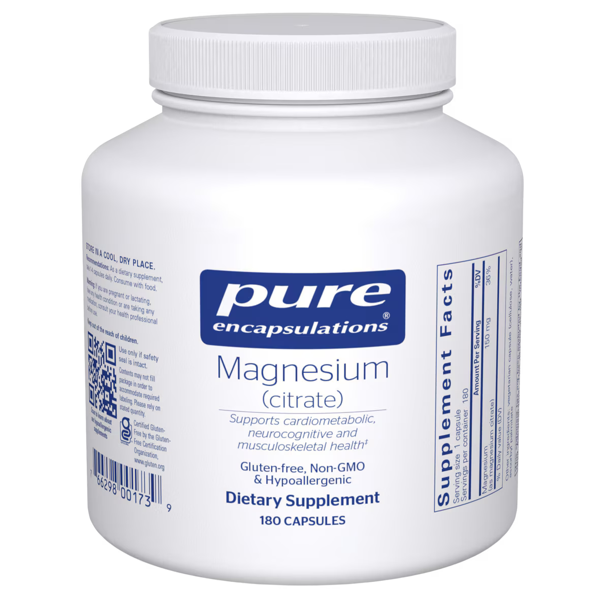 Pure Encapsulations- Magnesium Citrate