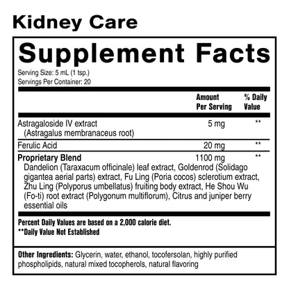 Quicksilver Scientific- Kidney Care